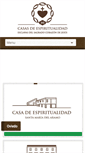 Mobile Screenshot of casadeespiritualidad.org